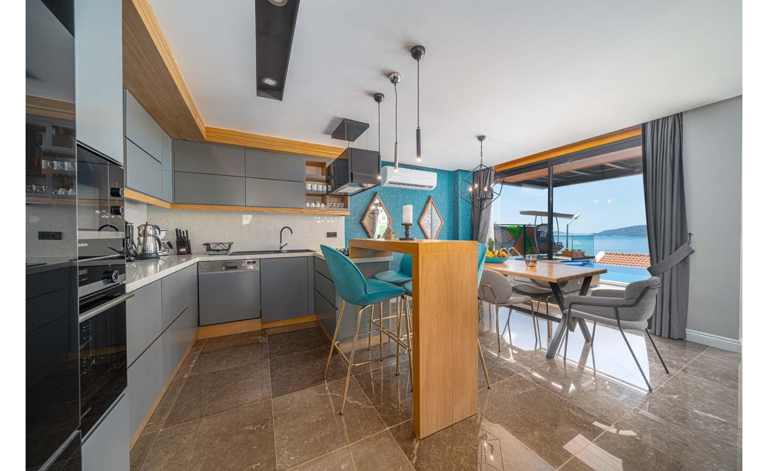 An Amazing View Luxury Villa in Kalkan to Invest